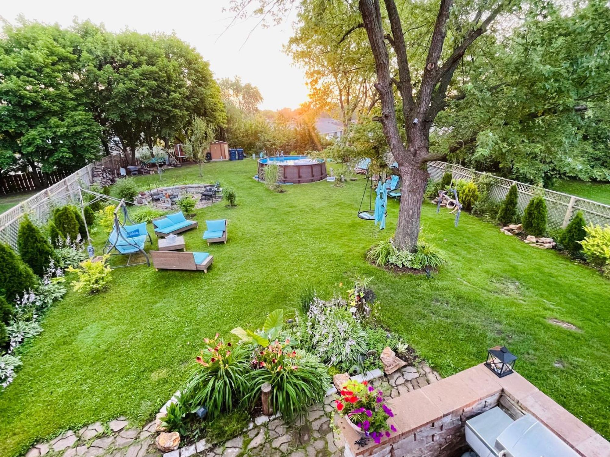 Schaumburg Paradise Oasis With A Secret Garden And Private Pool Exterior foto